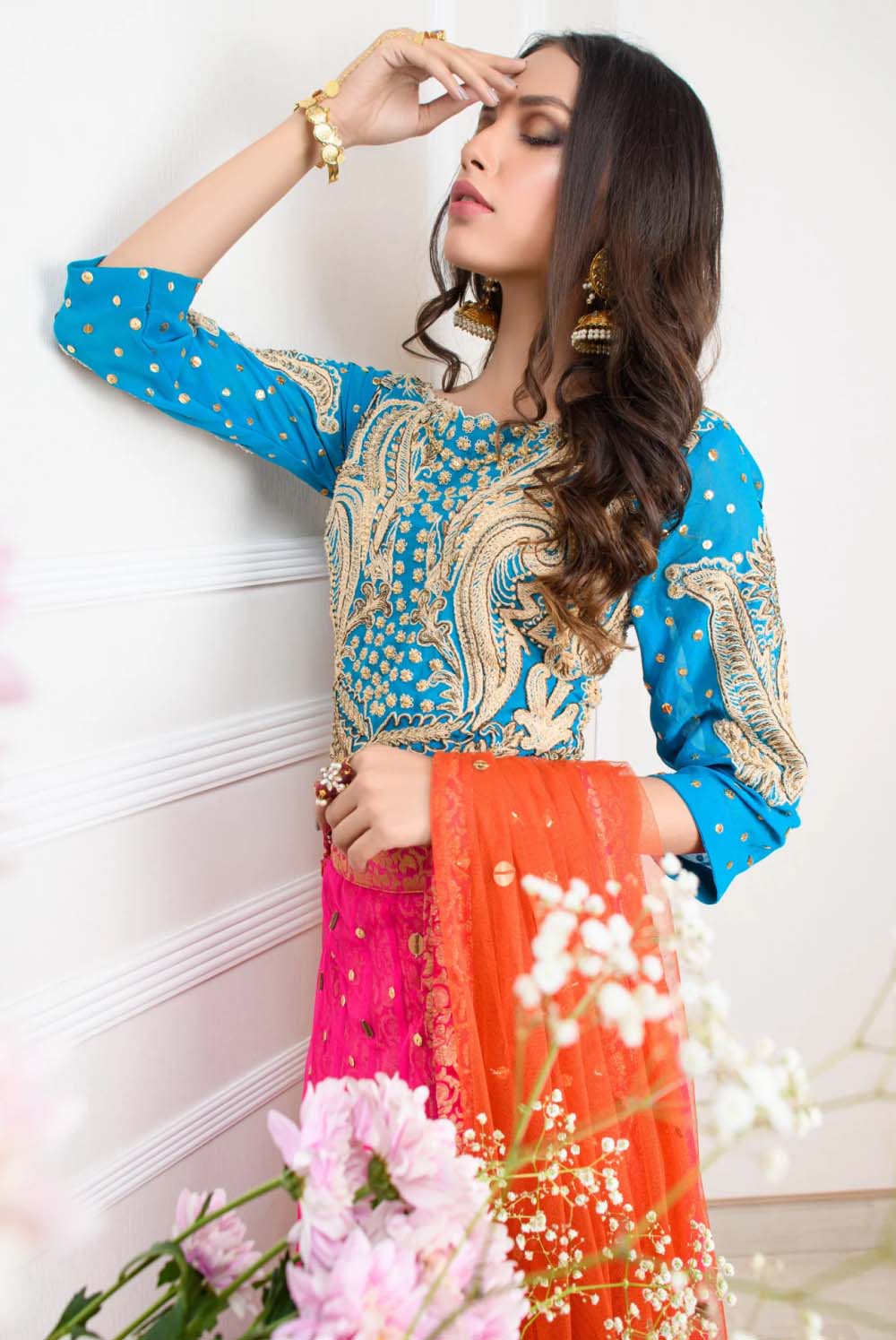 RANG RAS LEHENGA CHOLI