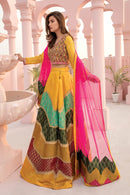 ENCHANTED YELLOW LEHENGA CHOLI